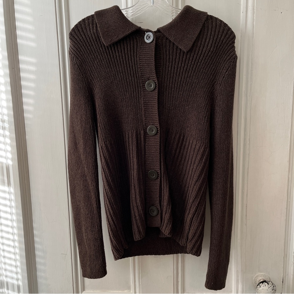 Ann Taylor button up sweater